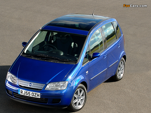 Pictures of Fiat Idea UK-spec (350) 2006–07 (640 x 480)