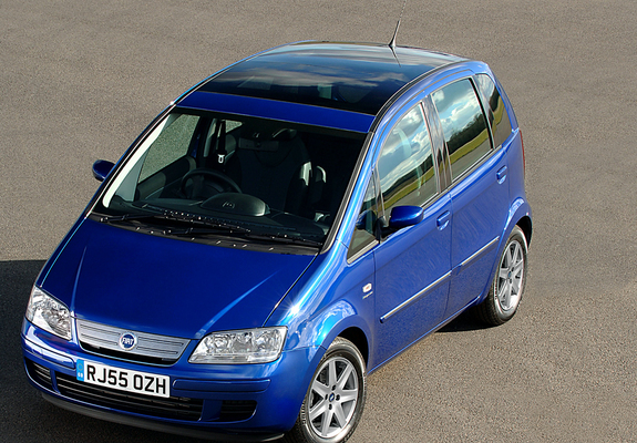 Pictures of Fiat Idea UK-spec (350) 2006–07