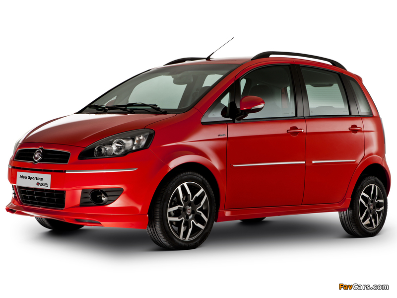 Fiat Idea Sporting (350) 2010–12 wallpapers (800 x 600)