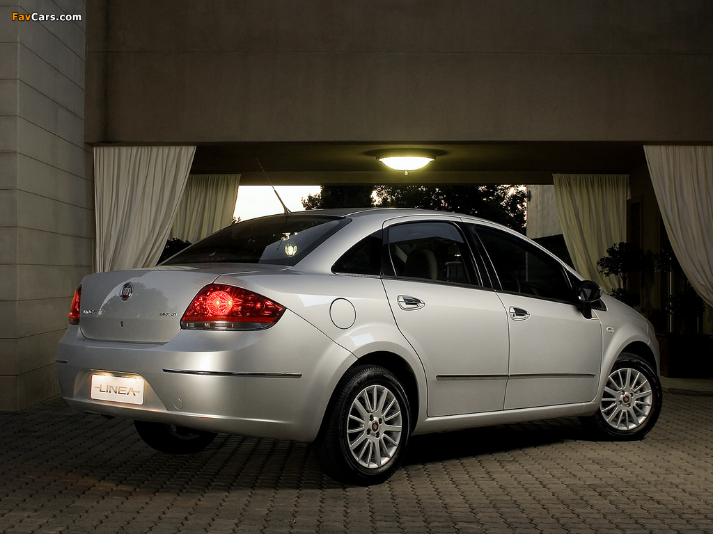 Fiat Linea ZA-spec 2009 images (1024 x 768)