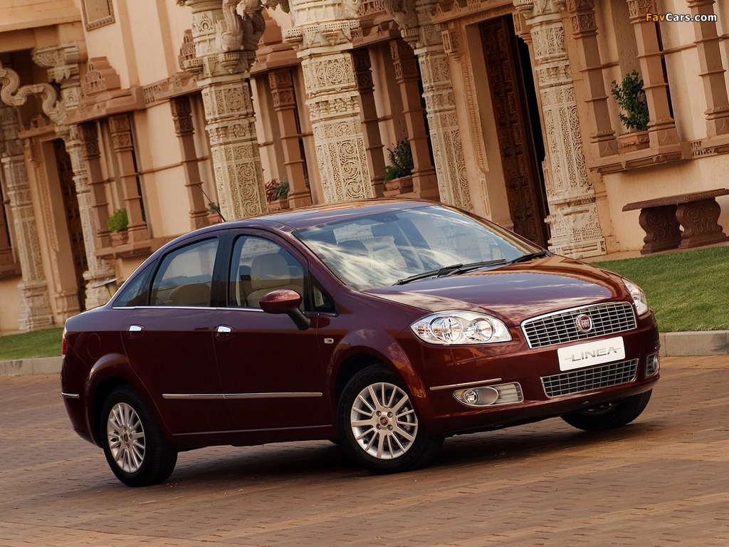 Fiat Linea ZA-spec 2009 wallpapers (1024 x 768)