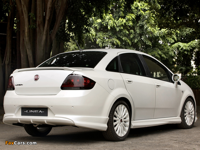 Images of Fiat Linea Monte Bianco Concept (323) 2008 (640 x 480)