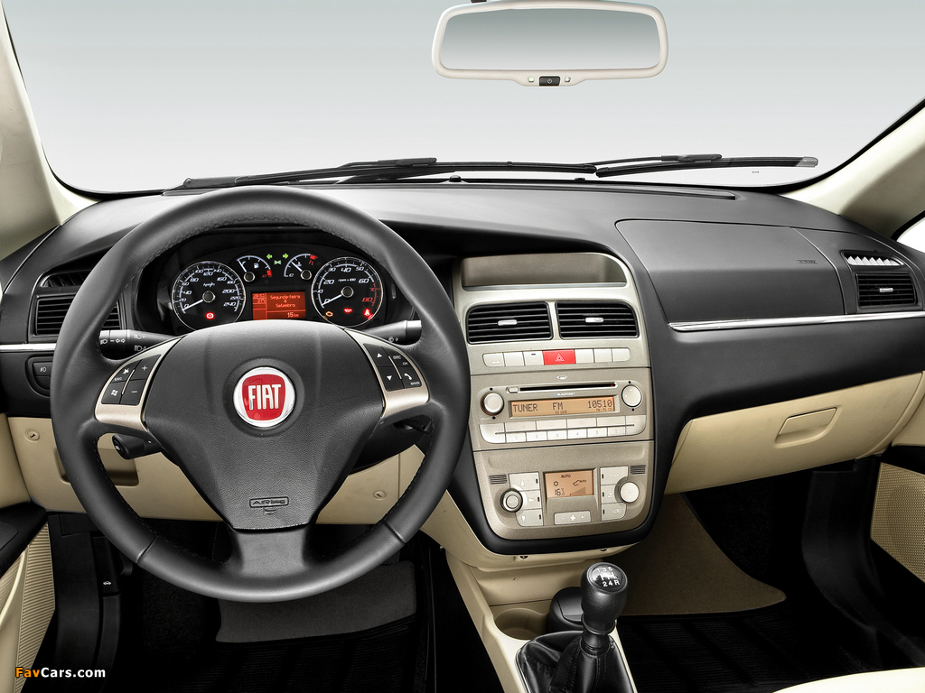 Fiat Linea BR-spec (323) 2008 wallpapers (1024 x 768)