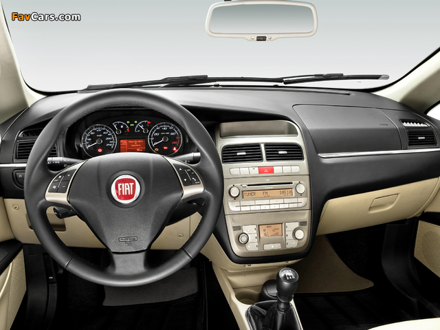 Fiat Linea BR-spec (323) 2008 wallpapers (640 x 480)