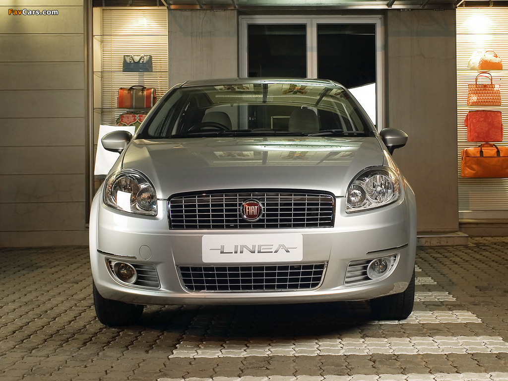 Fiat Linea ZA-spec 2009 wallpapers (1024 x 768)