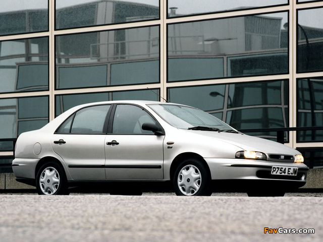 Fiat Marea UK-spec (185) 1996–2002 images (640 x 480)