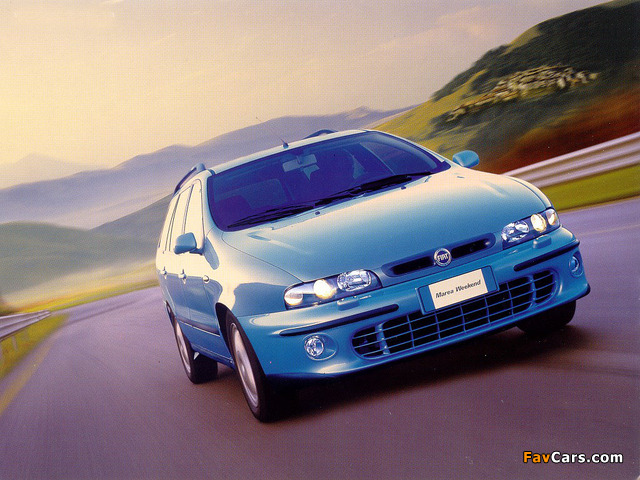 Fiat Marea Weekend (185) 1996–2003 wallpapers (640 x 480)