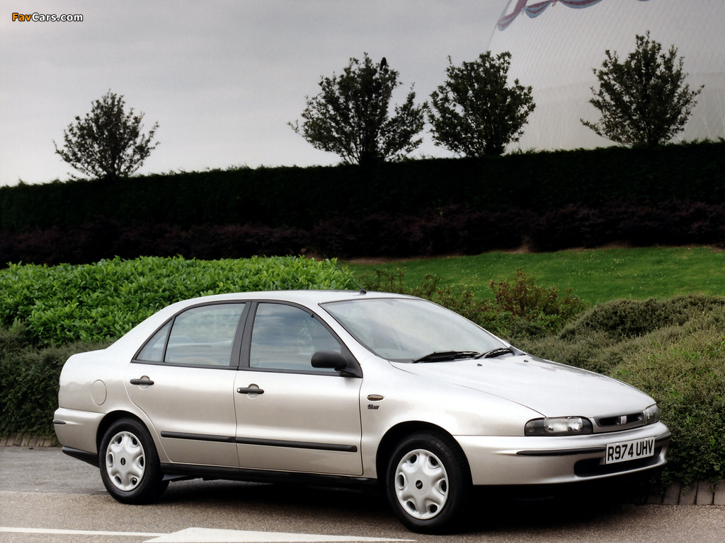 Pictures of Fiat Marea UK-spec (185) 1996–2002 (1024 x 768)