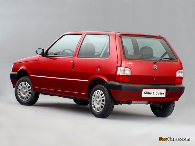 Fiat Mille 3-door 2004 pictures (640 x 480)