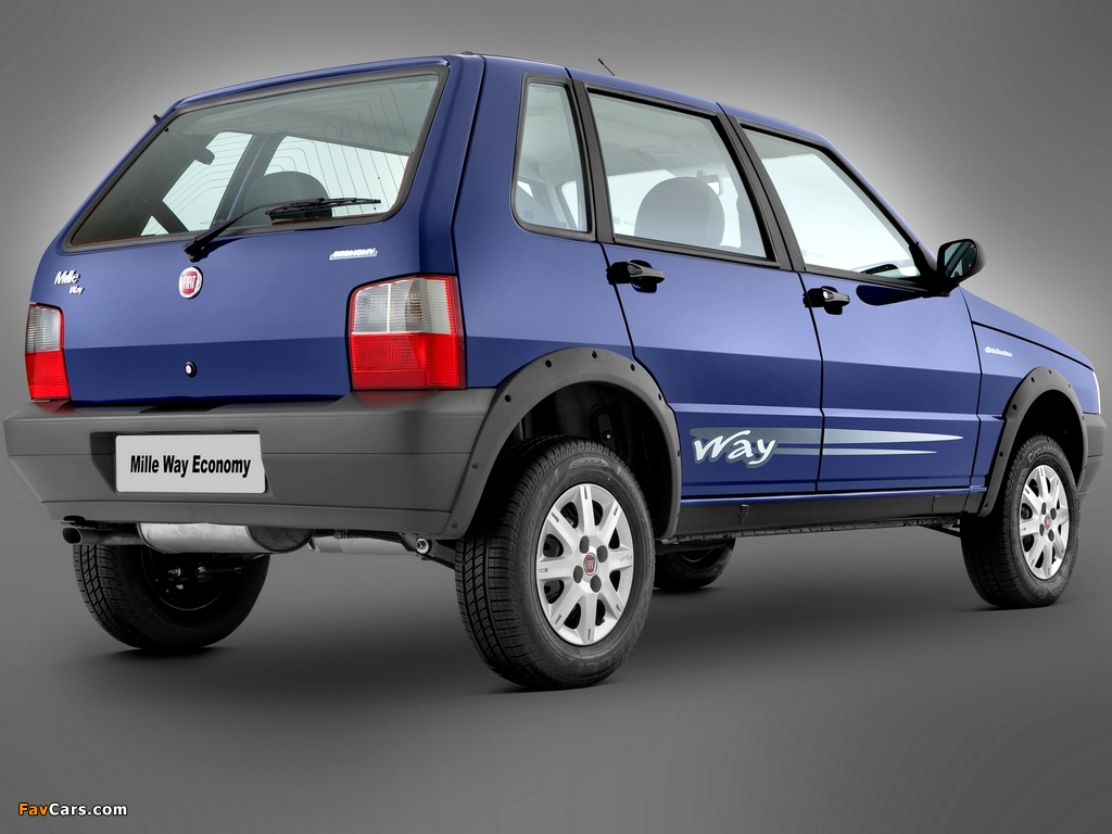Fiat Mille Way 2006 wallpapers (1024 x 768)