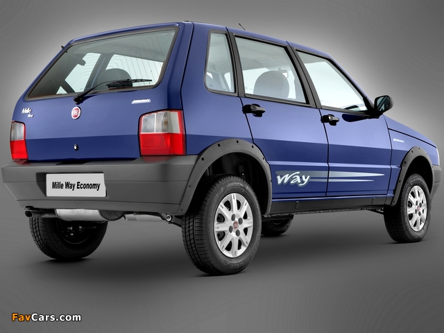 Fiat Mille Way 2006 wallpapers (640 x 480)