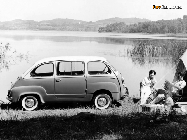 Fiat 600 D Multipla 1960–69 images (640 x 480)