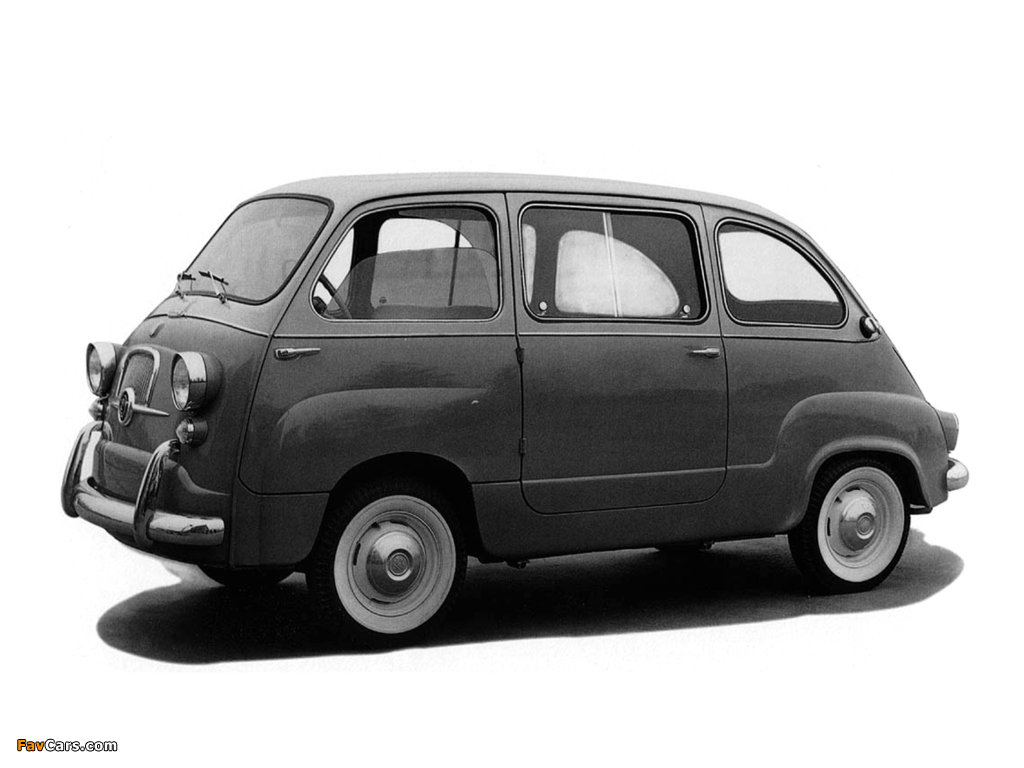 Fiat 600 D Multipla 1960–69 pictures (1024 x 768)