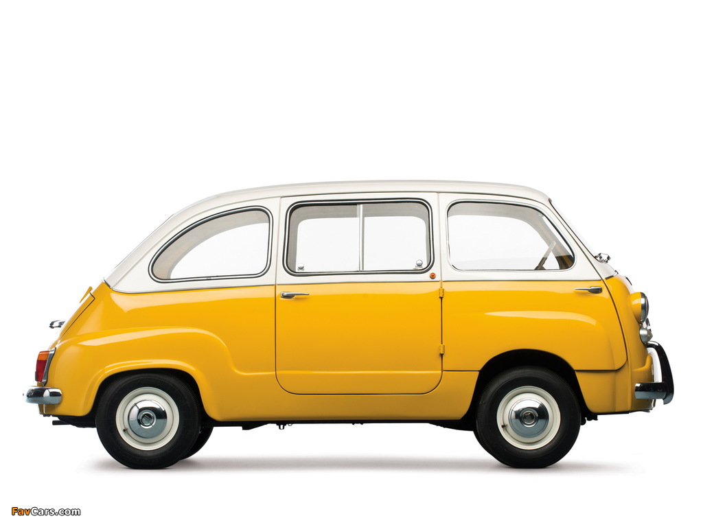 Fiat 600 D Multipla 1960–69 pictures (1024 x 768)