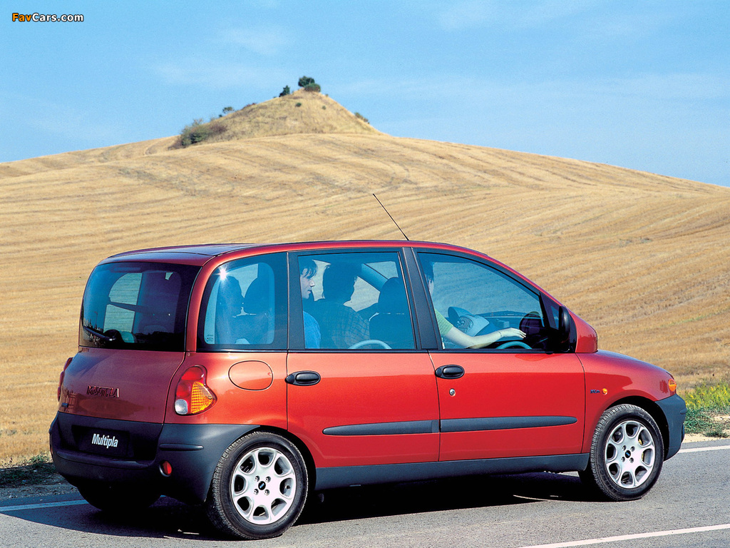 Fiat Multipla 1999–2001 images (1024 x 768)