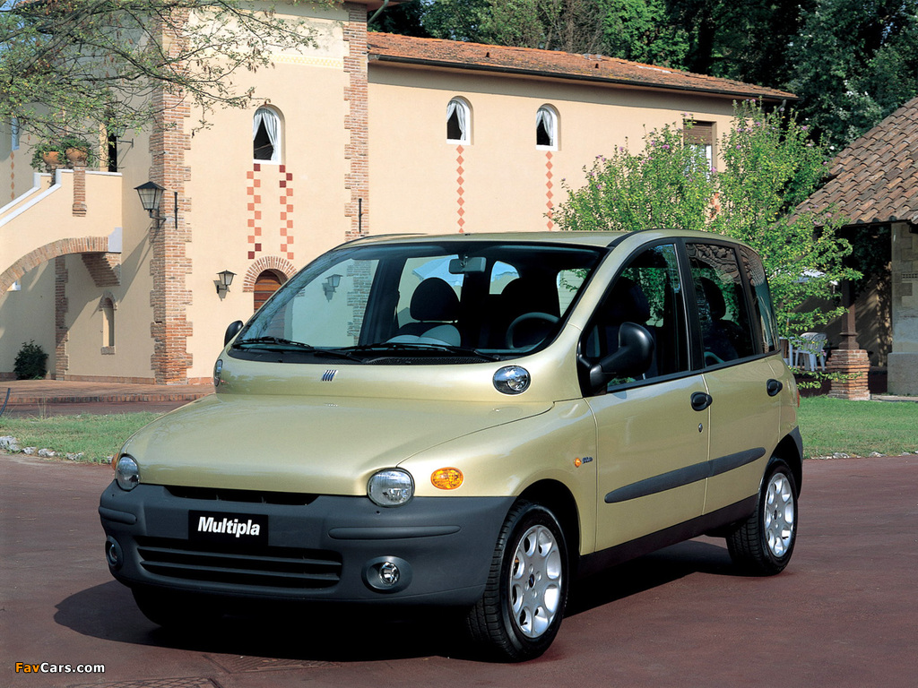Fiat Multipla 1999–2001 photos (1024 x 768)
