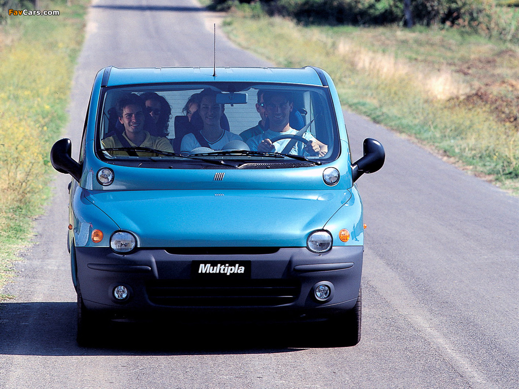 Fiat Multipla 1999–2001 photos (1024 x 768)