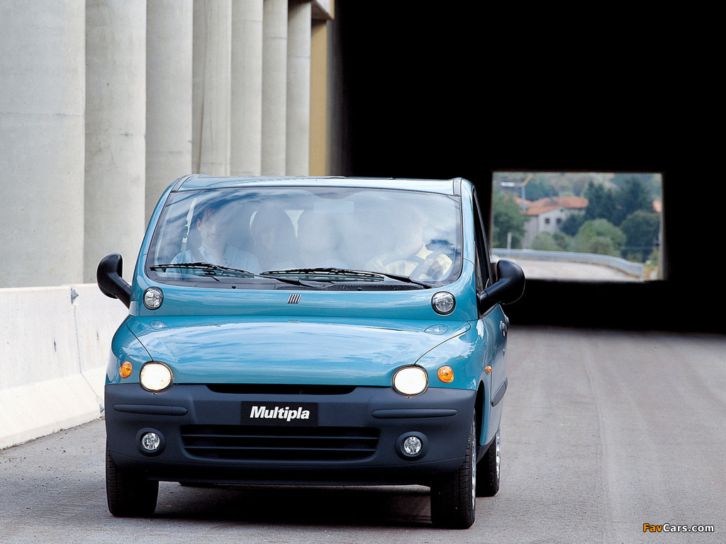 Fiat Multipla 1999–2001 wallpapers (1024 x 768)