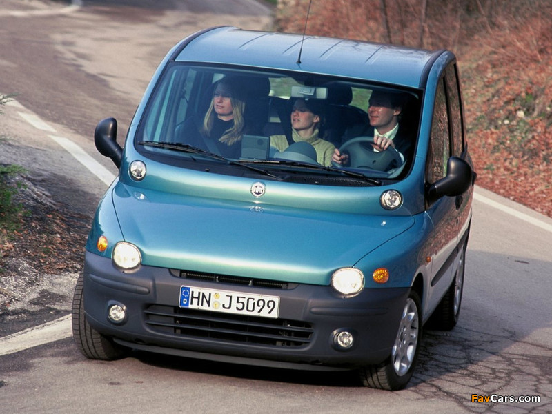Fiat Multipla 1999–2001 wallpapers (800 x 600)