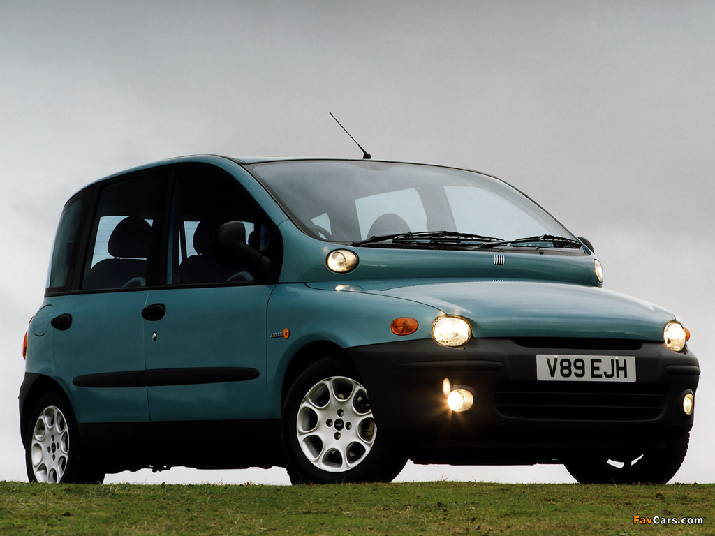 Fiat Multipla UK-spec 2000–02 pictures (1024 x 768)