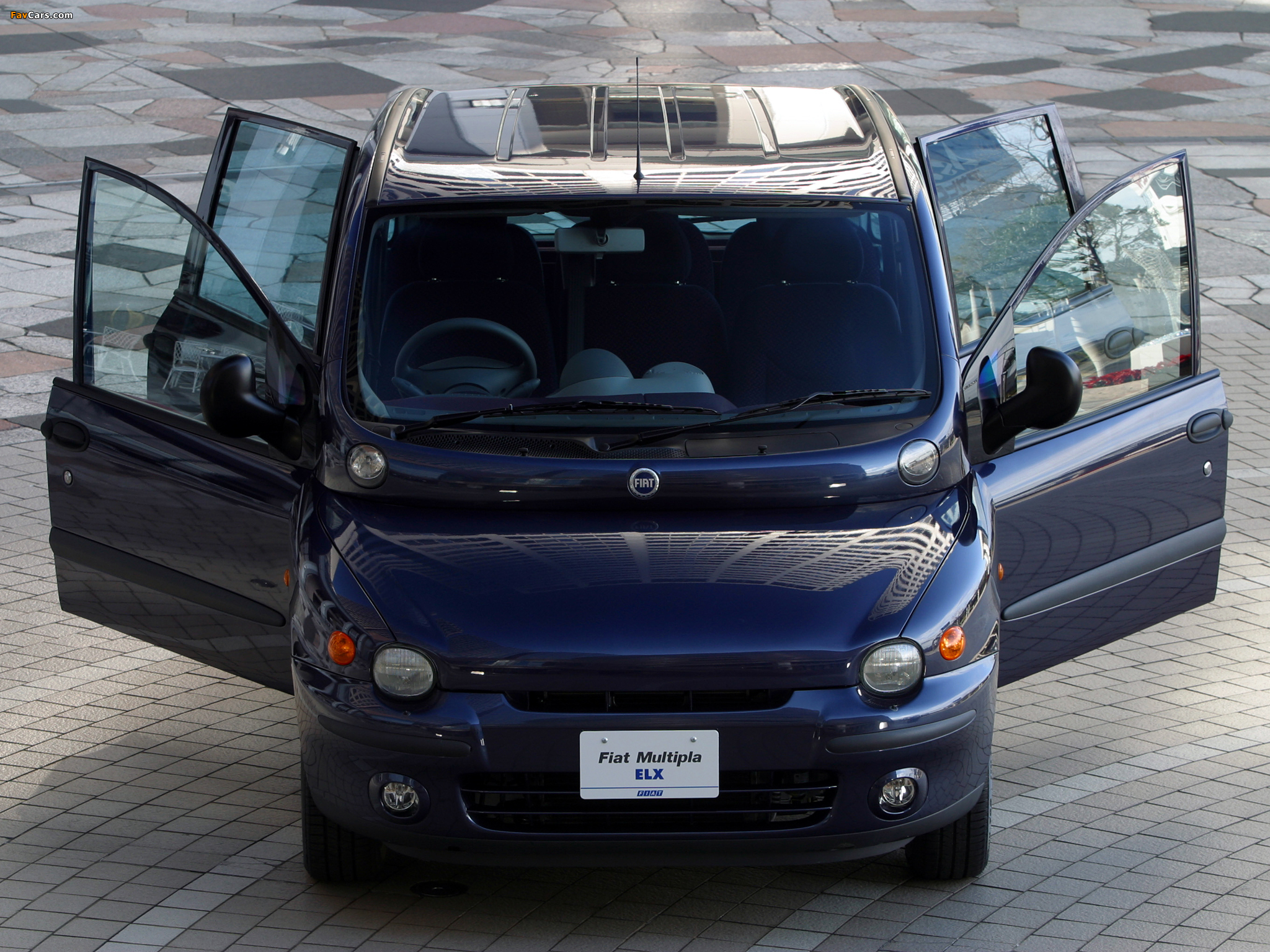 Fiat Multipla JP-spec 2002–04 images (2048 x 1536)