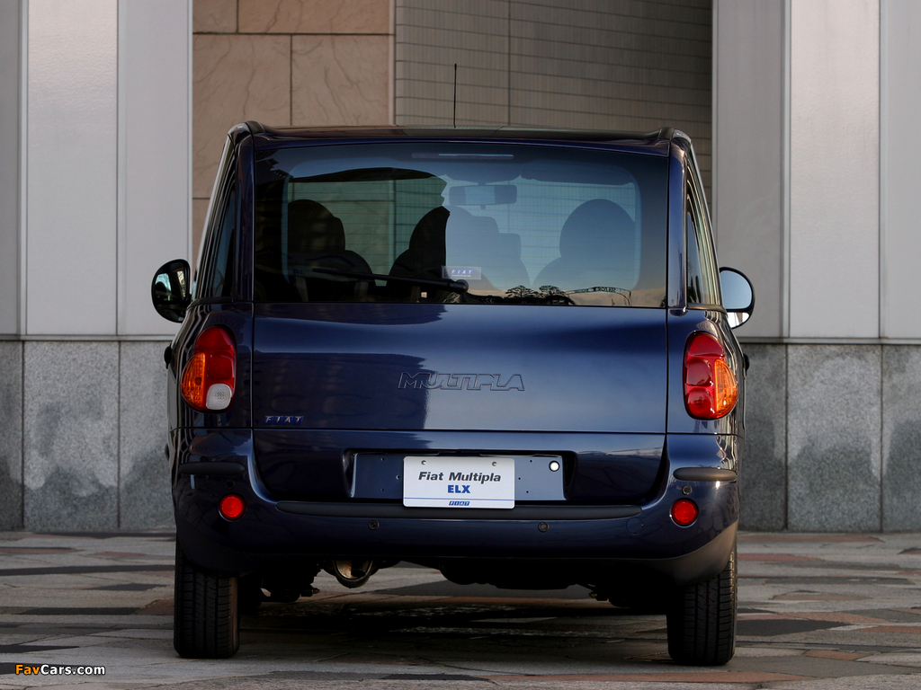 Fiat Multipla JP-spec 2002–04 images (1024 x 768)