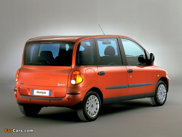 Fiat Multipla 2002–04 photos (640 x 480)