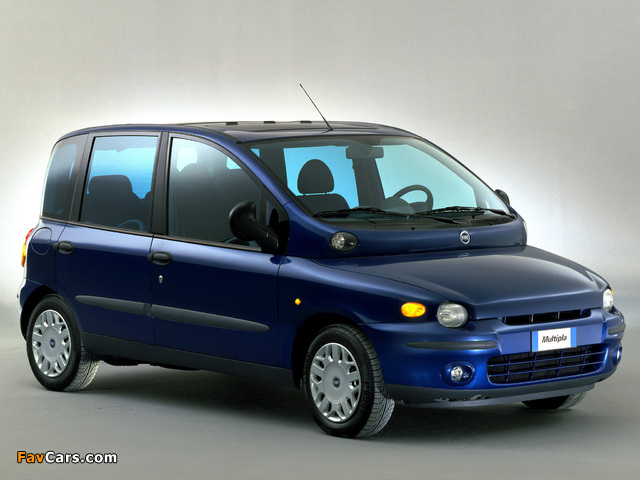 Fiat Multipla 2002–04 photos (640 x 480)