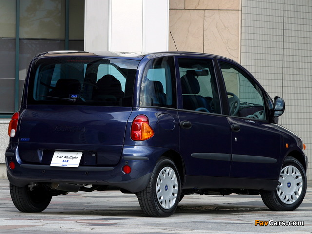 Fiat Multipla JP-spec 2002–04 photos (640 x 480)