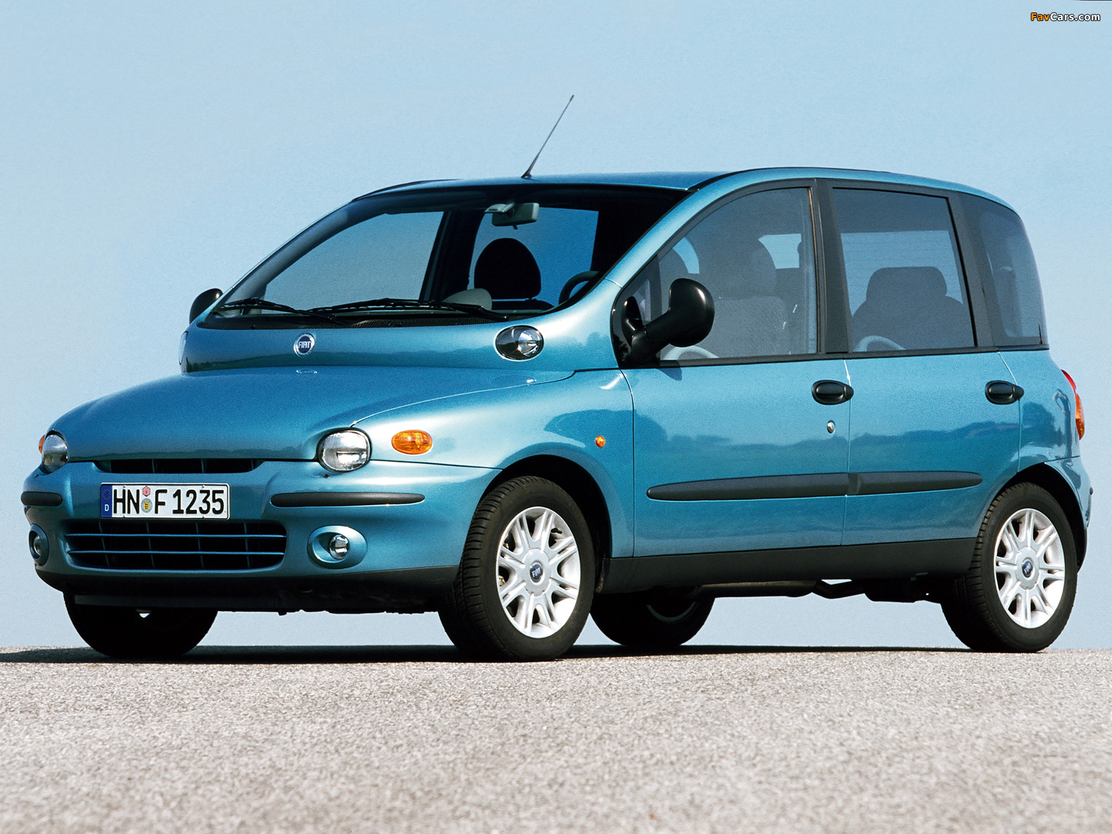 Fiat Multipla 2002–04 wallpapers (1600 x 1200)