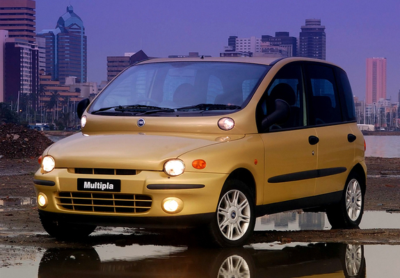 Fiat Multipla ZA-spec 2003–04 images