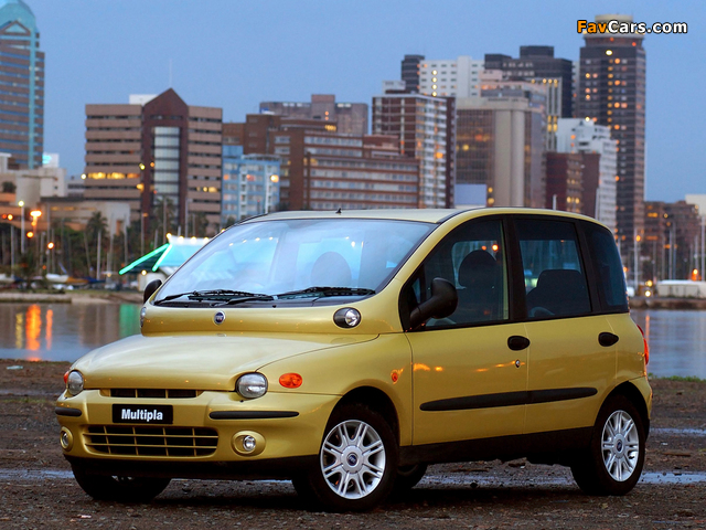 Fiat Multipla ZA-spec 2003–04 pictures (640 x 480)