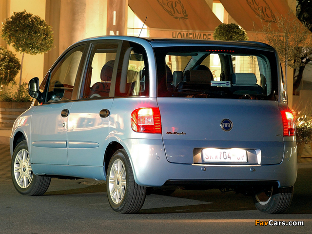 Fiat Multipla ZA-spec 2004–10 images (640 x 480)
