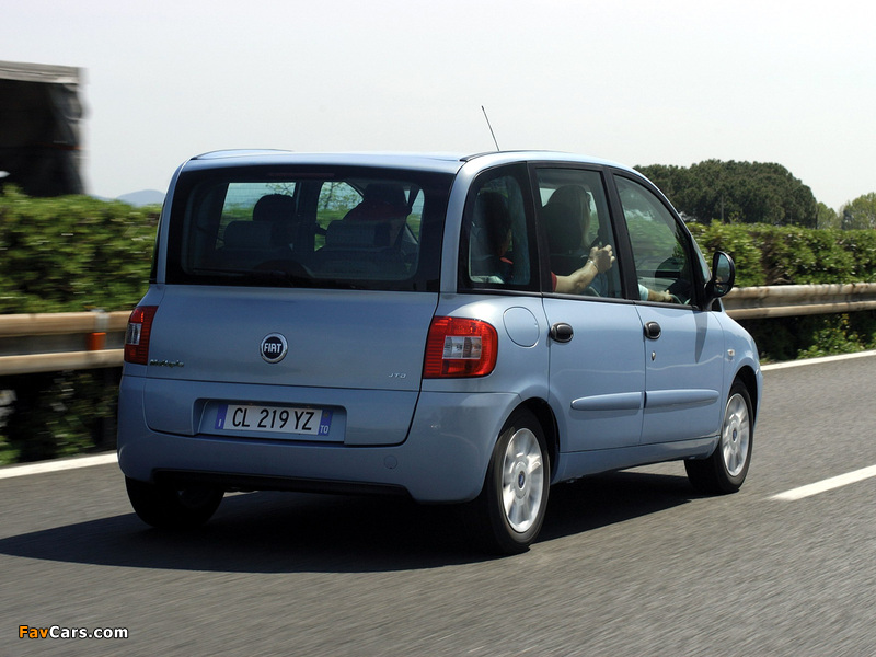 Fiat Multipla 2004–10 images (800 x 600)