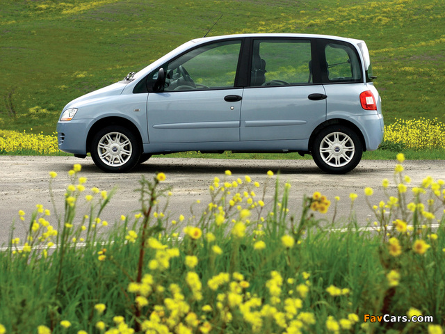 Fiat Multipla 2004–10 photos (640 x 480)