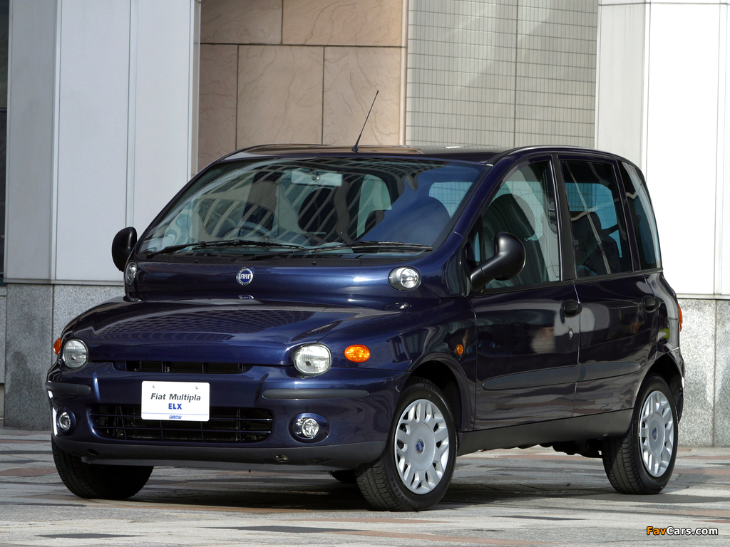 Images of Fiat Multipla JP-spec 2002–04 (1024 x 768)