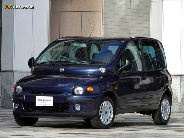 Images of Fiat Multipla JP-spec 2002–04 (640 x 480)