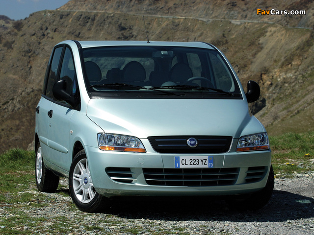 Photos of Fiat Multipla 2004–10 (640 x 480)