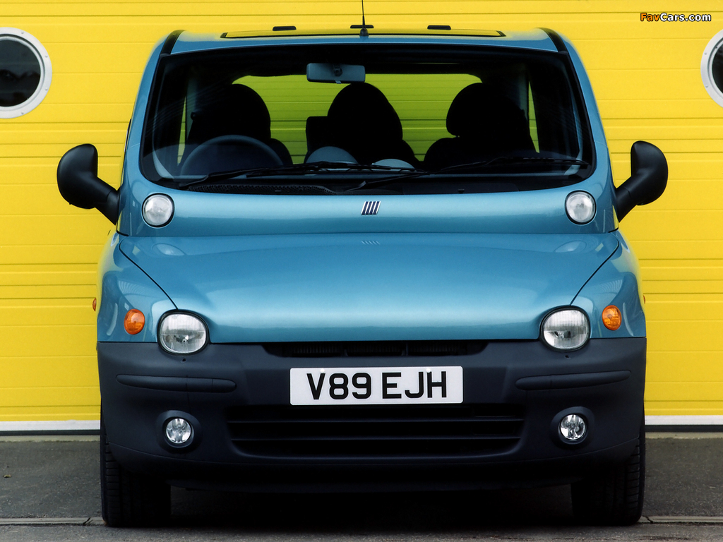 Pictures of Fiat Multipla UK-spec 2000–02 (1024 x 768)