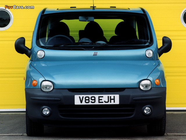 Pictures of Fiat Multipla UK-spec 2000–02 (640 x 480)