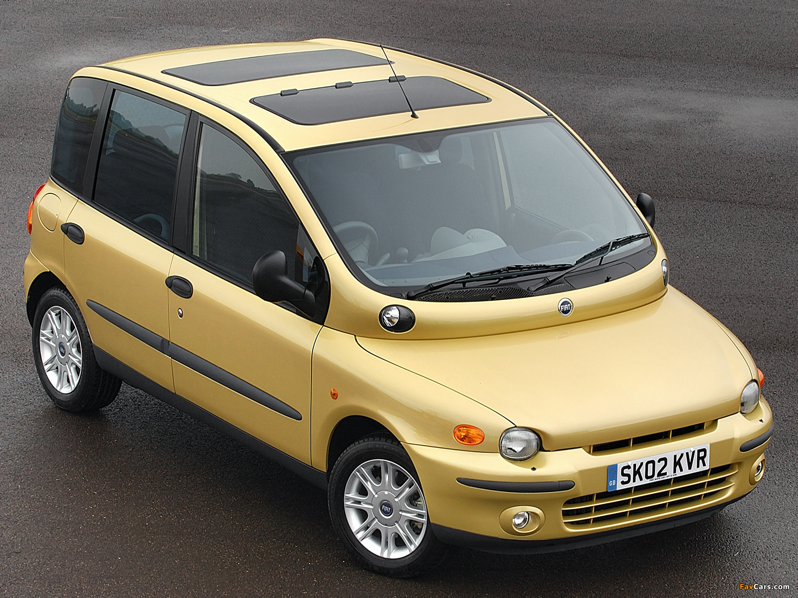 Pictures of Fiat Multipla UK-spec 2002–04 (1600 x 1200)