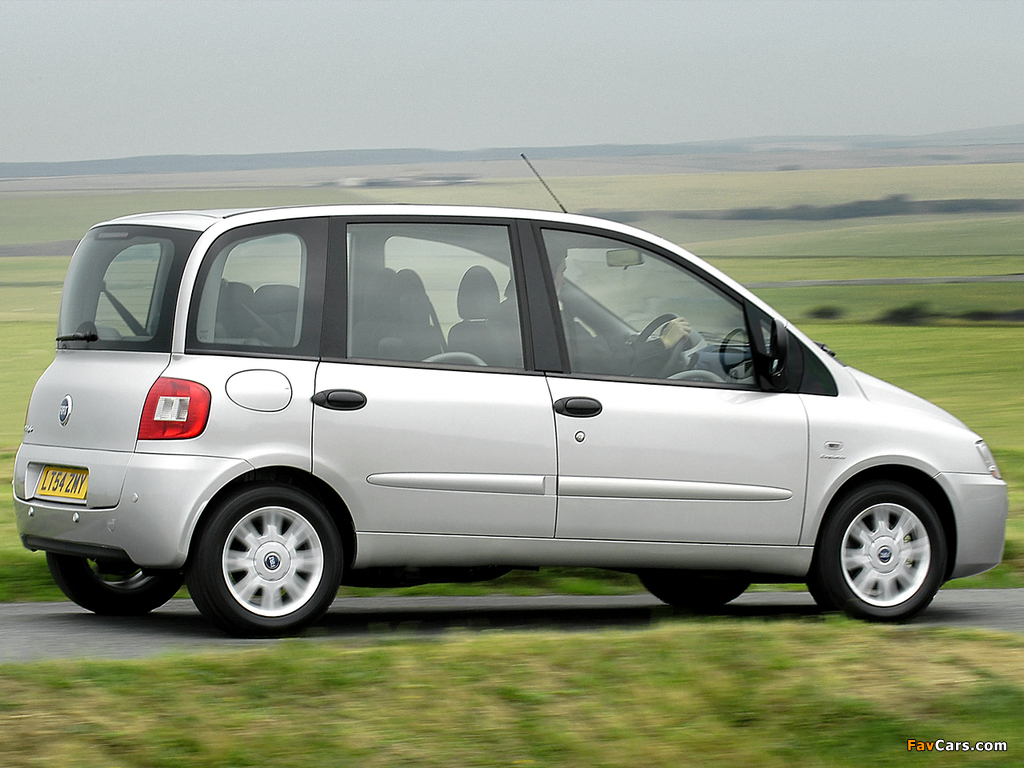Pictures of Fiat Multipla UK-spec 2004–10 (1024 x 768)
