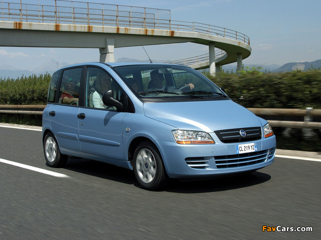 Pictures of Fiat Multipla 2004–10 (640 x 480)