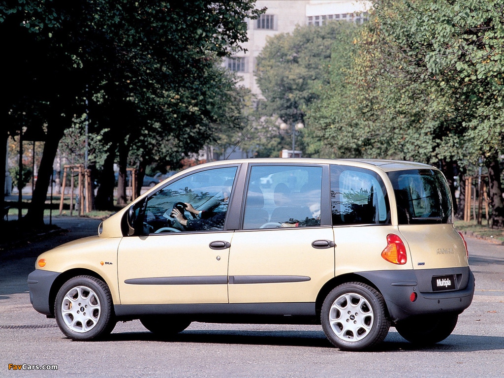 Fiat Multipla 1999–2001 wallpapers (1024 x 768)
