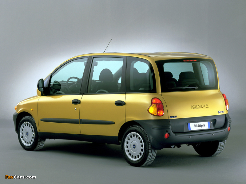 Fiat Multipla 1999–2001 wallpapers (800 x 600)