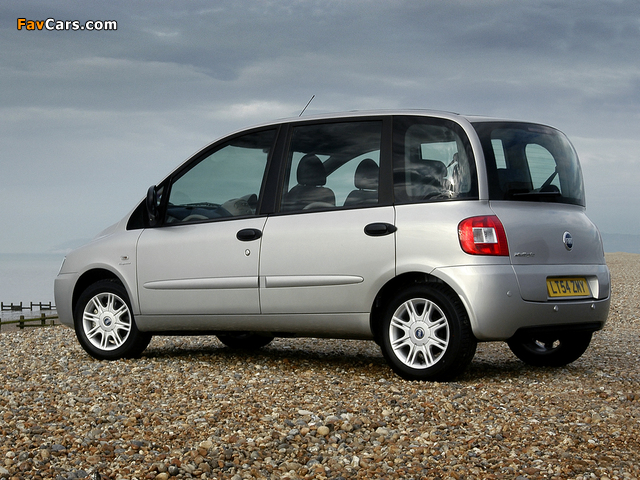 Fiat Multipla UK-spec 2004–10 wallpapers (640 x 480)
