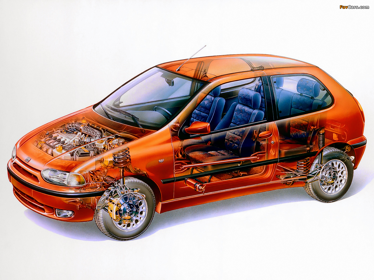 Fiat Palio 3-door (178) 1996–2001 pictures (1280 x 960)
