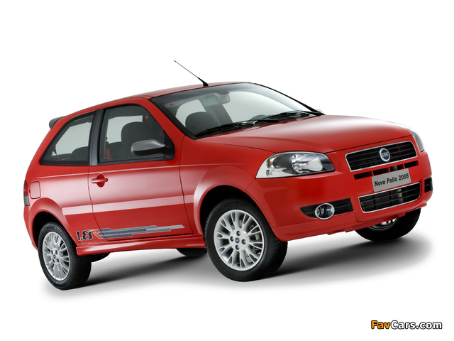 Fiat Palio 1.8R 3-door (178) 2007–09 wallpapers (640 x 480)