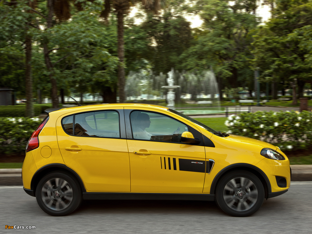Fiat Palio Sporting (326) 2011 wallpapers (1024 x 768)