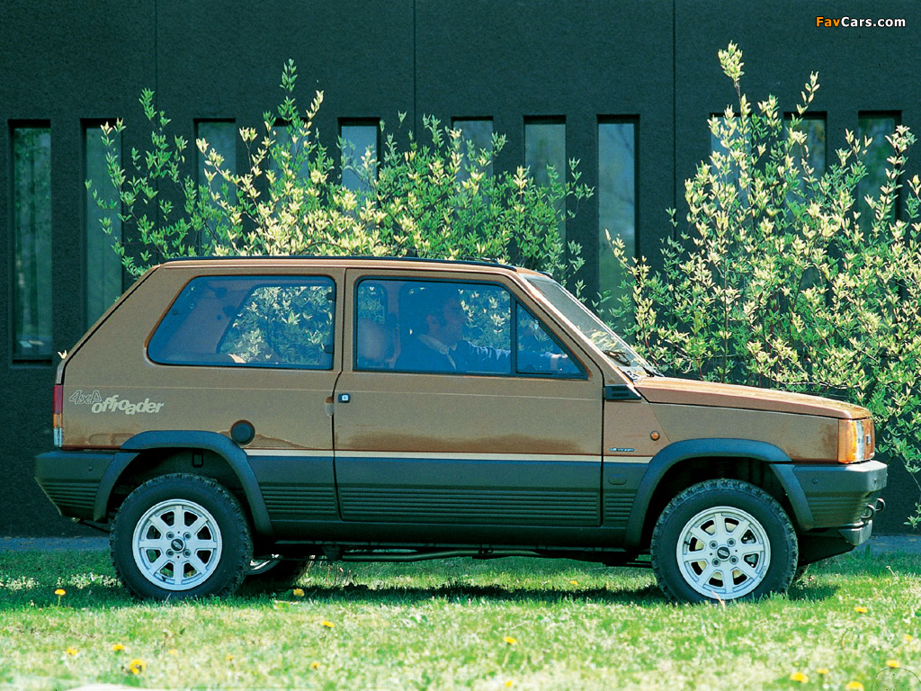 Fiat Panda 4x4 Offroader (153) 1980 photos (1024 x 768)